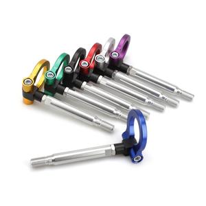 CNSPEED Gancho de remolque universal para coches Subaru, accesorio de remolque de metal plateado de alta resistencia - Product Image 4
