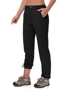 Pantalones de Senderismo para Hombre, Ligeros, Resistentes al Agua, Transpirables, de Nailon, con 6 Bolsillos - Product Image 4