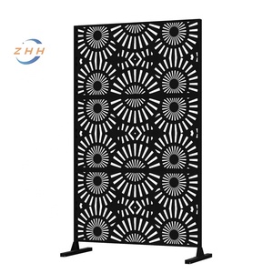 Diseño Art Deco <span class=keywords><strong>Pantalla</strong></span> interior y divisor de habitación Técnica de panel de metal de privacidad - Product Image 1