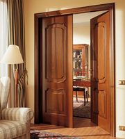 Porte WPC Maplemiles anti-termites pour chambre à coucher, installation rapide et sans attente, style moderne