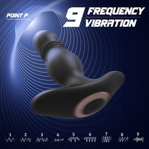 Plug Anal Vibratório para Massagem da Próstata e Estimulação do Ponto P, À Prova D'Água e Recarregável para Homens, Mulheres e Casais - Product Image 5