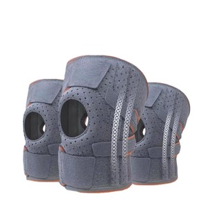 Rodillera Deportiva Transpirable con Acolchado de Silicona Antideslizante y Compresión de Resorte para Correr, Senderismo, Ciclismo y Saltar a la Cuerda - Product Image 1