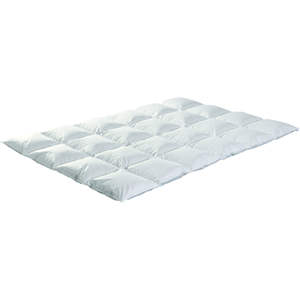 Couette simple d'hiver en coton blanc - Product Image 1