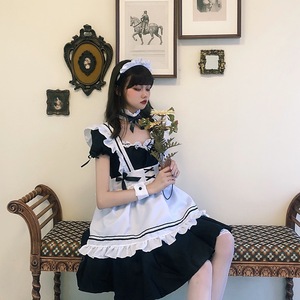 Tenue de demoiselle d'honneur Lolita mignonne, robe de cosplay anime, costume de scène ordinaire printemps 2025, pour 14 ans et plus, Europe, Amérique, Asie du Sud-Est - Product Image 4