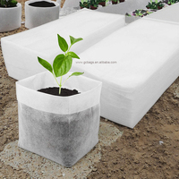 Sac d'ensemencement en PLA plat mélangé de fibres de maïs personnalisées sac biodégradable pour l'ensemencement de pépinière et la plantation en serre