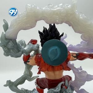 One Pieced Whole Cake Island Snakeman Gear Quatrième <span class=keywords><strong>Luffy</strong></span> Figure Anime Statue Model Desktop Decor - Product Image 5