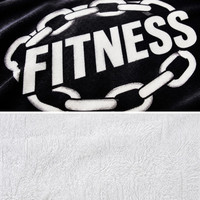 Serviette de sport personnalisée en coton 100% pour la gym, impression numérique, livraison rapide, faible MOQ accepté