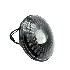 Phare de voiture LED ADT blanc DRL RGB avec contrôle par application, effet de poursuite, haute puissance 80W, projecteur en verre - Product Image 5