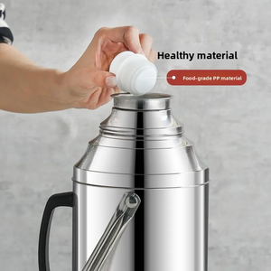 Botella de Agua Aislada de Acero Inoxidable, Hervidor de Agua Caliente de Larga Duración (72 Horas), Olla para Hervir Agua para Uso Doméstico, Termo - Product Image 4