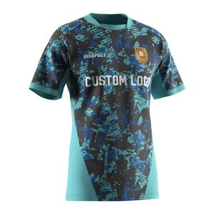 Camiseta Deportiva de Rugby para Hombre, Estilo Japonés, Cuello Redondo, para Entrenamiento Deportivo, Personalizable con Impresión OEM/ODM - Product Image 3