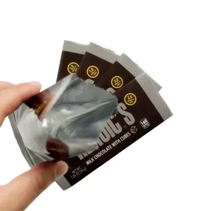 에너지 바 스틱 포장 플라스틱 호일 가방 단백질 바를위한 맞춤형 초콜릿 바 포장지