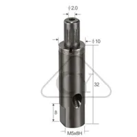 Système de suspension à articulation pivotante avec pince à câble réglable en laiton, fer, nickel, chrome noir