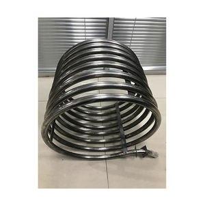 Fabriek Direct Puur <span class=keywords><strong>Titanium</strong></span> Warmtewisselaar Condensor Buis Zuur Weerstand Met Buigen Snijdiensten <span class=keywords><strong>Titanium</strong></span> Verwarming Spoelen - Product Image 4