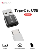 YESIDO GS09 Mini Adaptador OTG de Aleación de Aluminio USB Tipo C, Lector de Tarjetas U-disk, Convertidor de Ratón