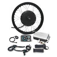 Kit de Conversión de Bicicleta Eléctrica de Alta Potencia 60V/72V 8000W, Pantalla UKC1, Controlador de Motor de Bicicleta Eléctrica, Juego Completo, Motor MTX Hub para Bicicleta Eléctrica