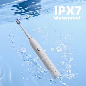 Brosse à dents électrique sonique intelligente rechargeable, étanche IPX7, puissante, nettoyante et blanchissante, 5 niveaux de vitesse - Product Image 1