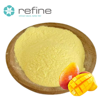 100% Zuiver Natuurlijk Mango Fruitpoeder, Gefreeze-droogd Mango Poeder, Biologisch Fruit Sap voor Koken & Kruiden & Specerijen