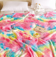Usine directe Super confortable et doux enfants jeter couverture moelleux vison Sherpa couverture avec dessin animé conception couverture polaire respectueuse de la peau