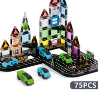 Ensemble de blocs de construction sur le thème de la ville pour enfants QS DIY