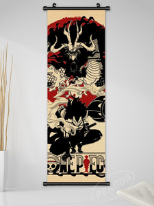 25*75CM Retro jaunissement OP voulait toile d'art mural <span class=keywords><strong>One</strong></span> pieces Luffy <span class=keywords><strong>poster</strong></span> - Product Image 5