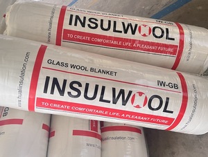 Wholesale Fiberglass Wool Blanket Fiber Glass Thermal Insulation Glasswool Roll Material Glass Wool Prices