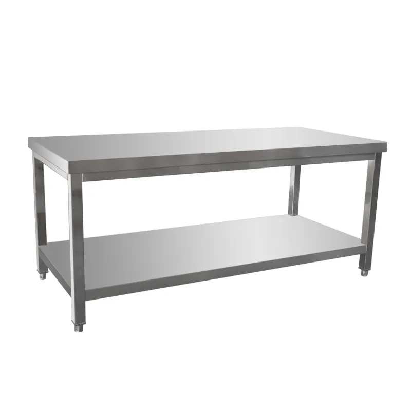 Commercial Kitchen Equipment Stainless Steel Work Table Easy to Install kitchen Prep Table