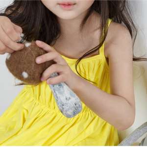 Vêtements pour filles chinoises en gros, robe jaune pour enfants - Product Image 2