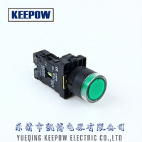 Kaibo Electrical Appliances Wholesale Supply of Lighted Pusher Buttons XB2-EW3462 Sakelar Tombol Tekan Berlampu