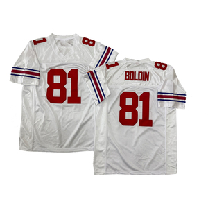 Maillot de rugby vintage pour homme, style cousu, 40 Pat <span class=keywords><strong>Tillman</strong></span>, 81 Anquan Boldin, tailles S à 3XL - Product Image 6