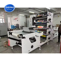 Machine d'impression flexographique multifonctionnelle automatique à grande vitesse à faible coût