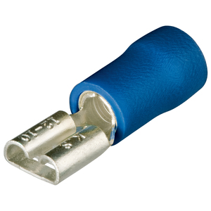 KNIPEX 97 99 021 Terminales planos hembra aislados 100 unidades cada uno. - Product Image 1
