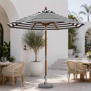 Best Price Large Outdoor Commercial Aluminum <b>Windproof</b> Durable Folding Arm Retractable Patio <b>Umbrella</b> for Hotels Restaurants - Product Image 5