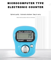 Compteur numérique de Tasbeeh à boucle réglable avec écran LCD