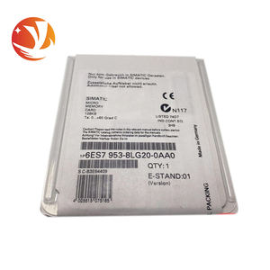 Tarjeta de Memoria SIEMENS 6ES7 953-8LG20-0AA0 Original, Nueva, Controlador Lógico Programable (PLC) con 16 E/S, Enlace de E/S de 110V - Product Image 1