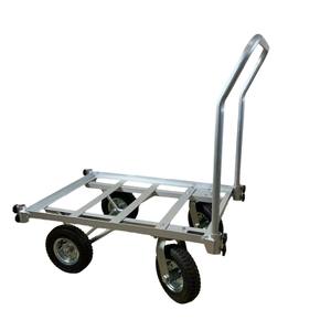 Truk tangan lipat Aluminium tugas berat troli Transport lipat kecil untuk belanja dan alat bagasi <span class=keywords><strong>Dolly</strong></span> lipat - Product Image 1