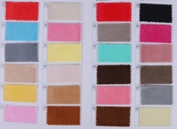 72 couleurs disponibles, tissu minky velboa 100% polyester super doux, tissu uni pour jouets et couvertures