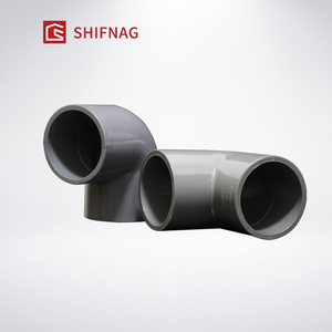 Usine en gros de haute qualité en plastique UPVC <span class=keywords><strong>PVC</strong></span> 90 degrés raccords coudés <span class=keywords><strong>pvc</strong></span> prix raccords de tuyauterie d'alimentation en eau - Product Image 2