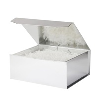 Boîte en carton pliable de luxe recyclable avec logo personnalisé en stock d'usine, emballage en carton, boîte pliable avec couvercle magnétique, boîtes cadeaux
