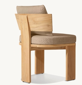 लक्जरी घरेलू सागौन इनडोर और आउटडोर डाइनिंग टेबल और कुर्सी सेट - Product Image 2