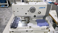 Machine à coudre industrielle informatisée d'occasion JACK JK-9820 pour œillets et boutonnières, avec coupe-fil automatique, pour jeans et costumes