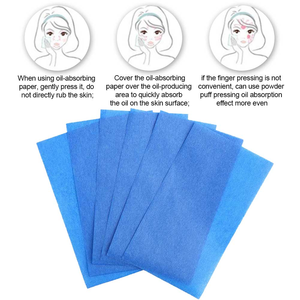 Papier buvard puissant pour le visage papier buvard à l'huile de daim - Product Image 2