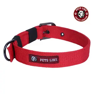 Best Selling Pet Polyester Collar for Dogs Body Belt Dog Collar comes with soft material for XS/S/M/L/XL Dogs.