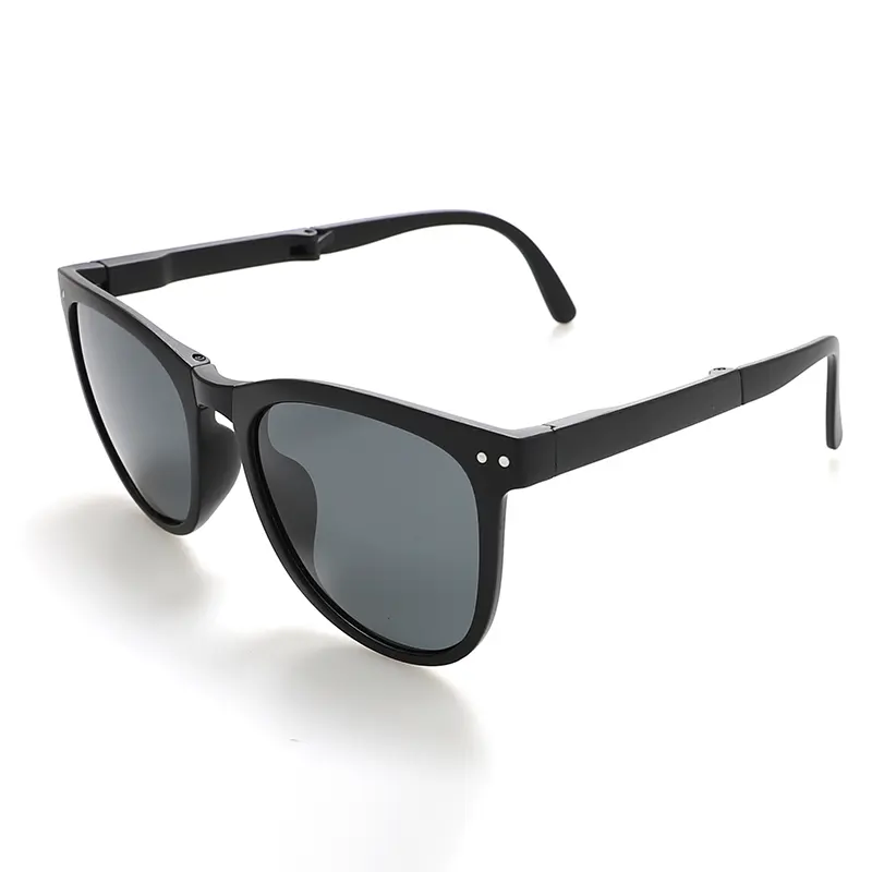 Yijia Optical 2024 Fashion Men Women Folding Sunglasses Sports Sun Glasses UV400 Foldable Outdoor Polarized Sunglasses