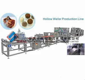 304 Stainless Steel Automatic Chocolate Wafer Ball Making Machine Waffle Chocolate Coating Wafer Biscuit Production Line