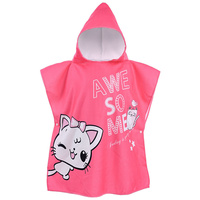 Serviette de bain pour enfants Cape à capuche Cape peignoir natation plage absorbant l'eau séchage rapide serviette de plage Poncho pour enfants
