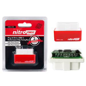 Nitroobd2 hiệu suất <span class=keywords><strong>Chip</strong></span> điều chỉnh hộp Nitro OBD2 OBD cắm và ổ đĩa Thêm mô-men xoắn điện cho nitroobd Xăng Xăng xăng xe ô tô Xăng - Product Image 1