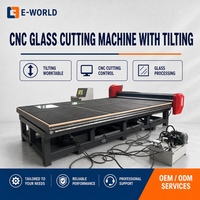 La machine de découpe de verre CNC est équipée d'une table inclinable hydraulique pour un chargement, un positionnement et une séparation plus faciles du verre.