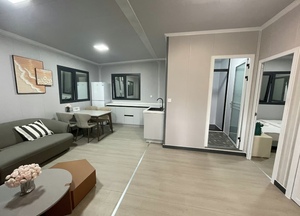 Prebuilt Modular đúc sẵn cho Tiny conteneur nhà hàng 20ft prefab Úc Mở rộng container nhà prefabrica - Product Image 4