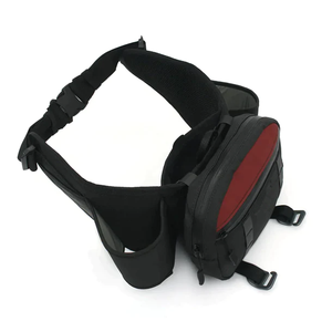 Sac banane pour homme, 2 sacs bananes de sport imperméables, ceinture lombaire, grande capacité, porte-bouteilles d'eau, randonnée, marche, jogging, camping - Product Image 6