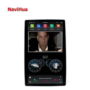 Navihua 2 DIN วิทยุติดรถยนต์ระบบนำทาง GPS, เครื่องเล่นดีวีดีระบบแอนดรอยด์เครื่องเสียงรถยนต์ระบบมัลติมีเดียสเตอริโอ